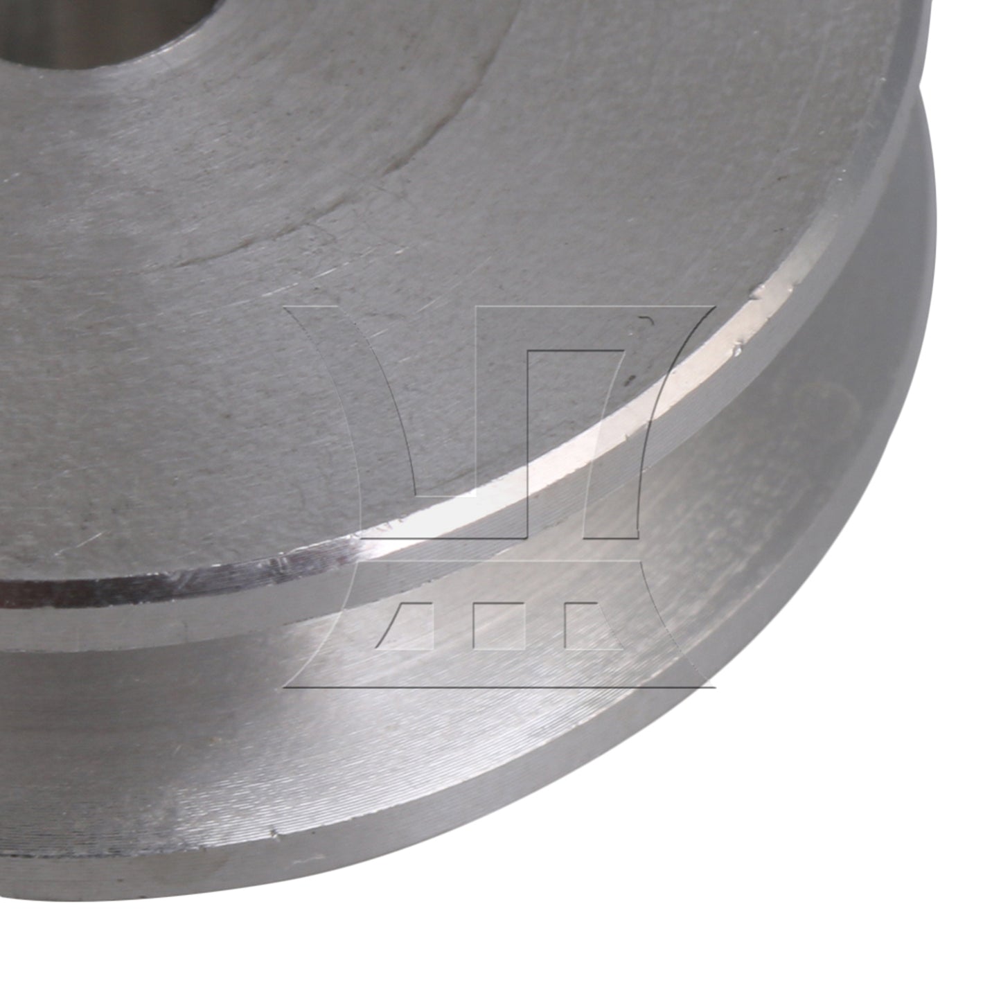BQLZR Single Groove Pulley 31mm Dia 6mm for Gym Equipment Belt w/ 3.28 ft Belt Set