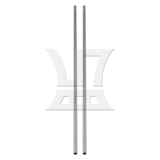 BQLZR Cylinder Linear Shaft 19.69x0.31 Inch for Injection Molding Machine