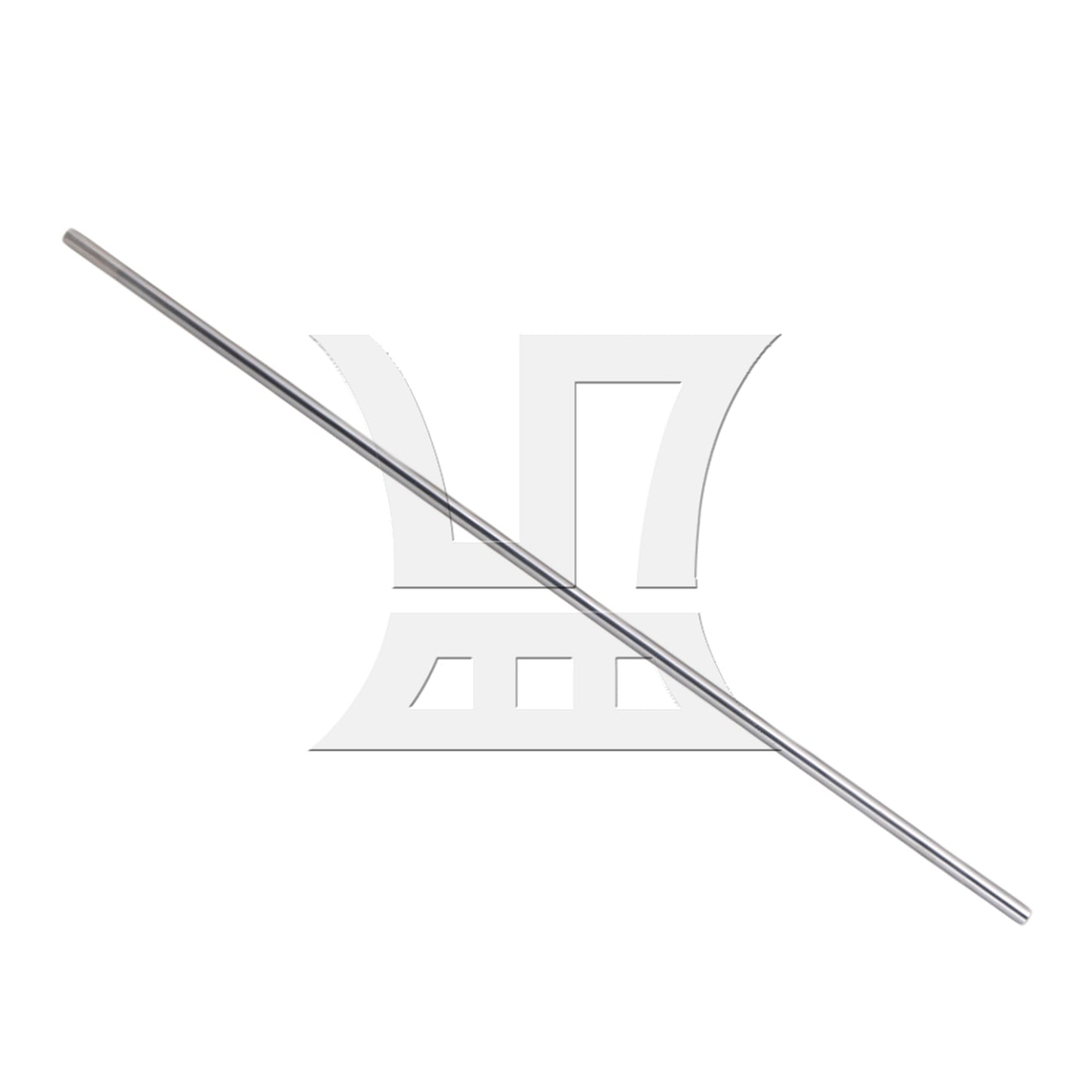 BQLZR Cylinder Linear Shaft 19.69x0.31 Inch for Injection Molding Machine