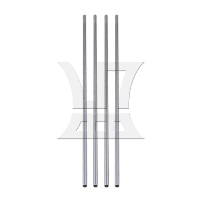 BQLZR Cylinder Linear Shaft 19.69x0.31 Inch for Injection Molding Machine