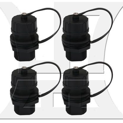 BQLZR 4pcs RJ45 M20 new waterproof sealing cover straight connector