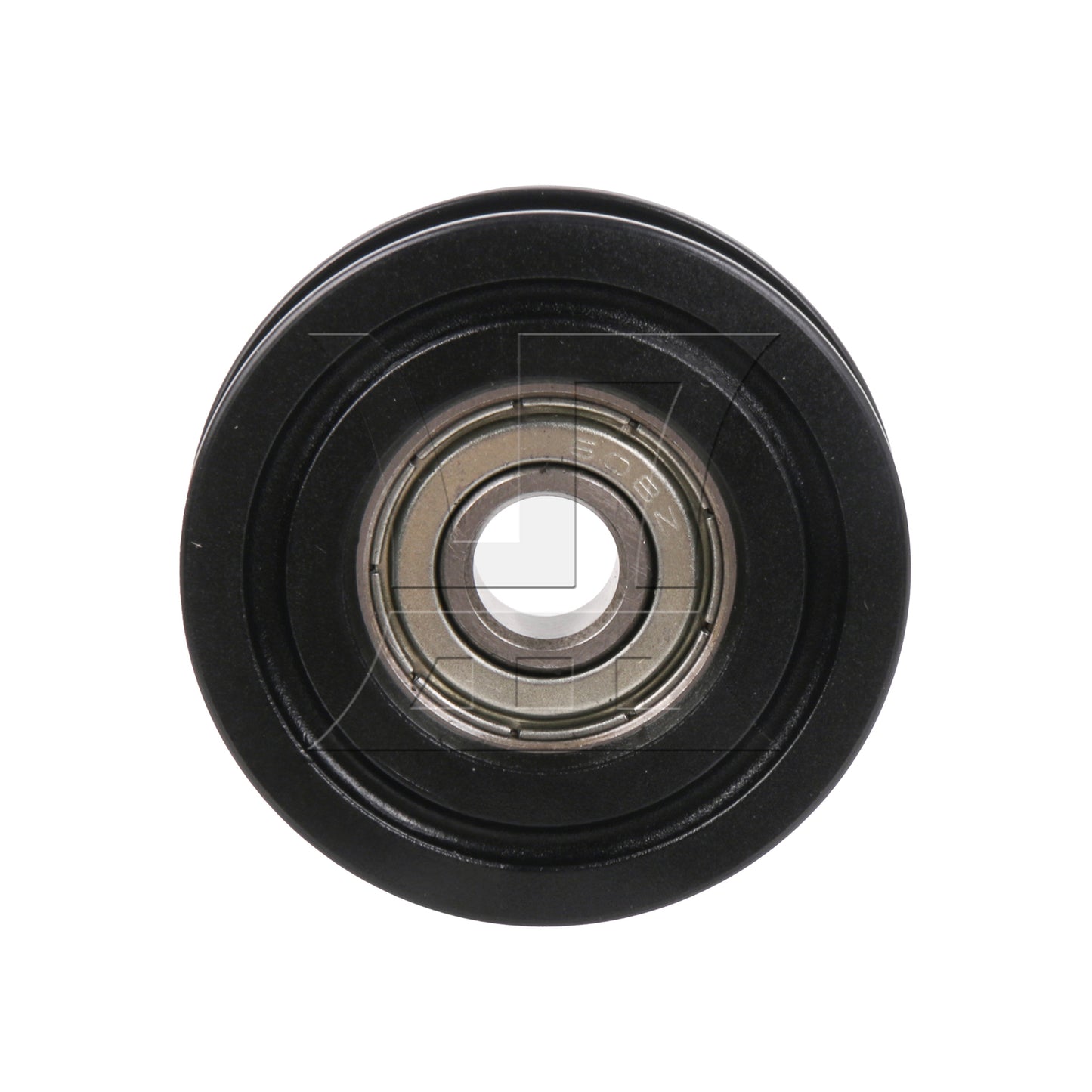 BQLZR Bearing Steel Cable Pulley 8mm ID x 40mm OD w/ Black Plastic Coated