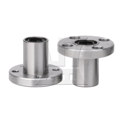BQLZR  LMF8UU Round Flange Linear Bearing for 8mm Linear Shaft CNC Machine