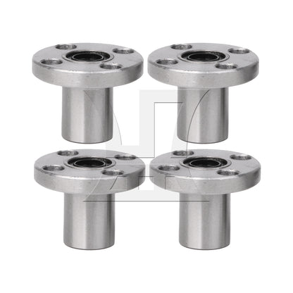 BQLZR  LMF8UU Round Flange Linear Bearing for 8mm Linear Shaft CNC Machine