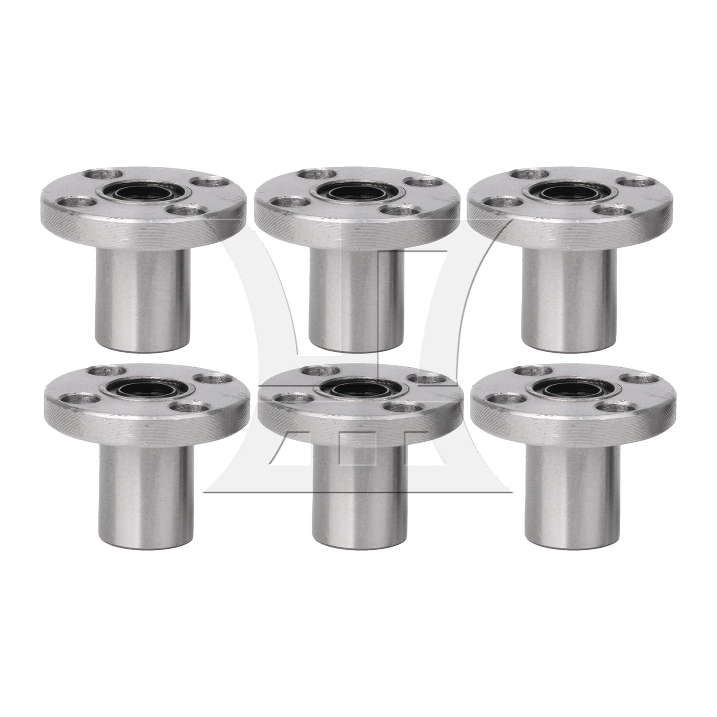 BQLZR  LMF8UU Round Flange Linear Bearing for 8mm Linear Shaft CNC Machine