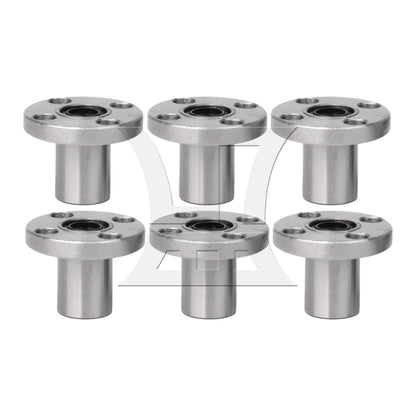 BQLZR  LMF8UU Round Flange Linear Bearing for 8mm Linear Shaft CNC Machine