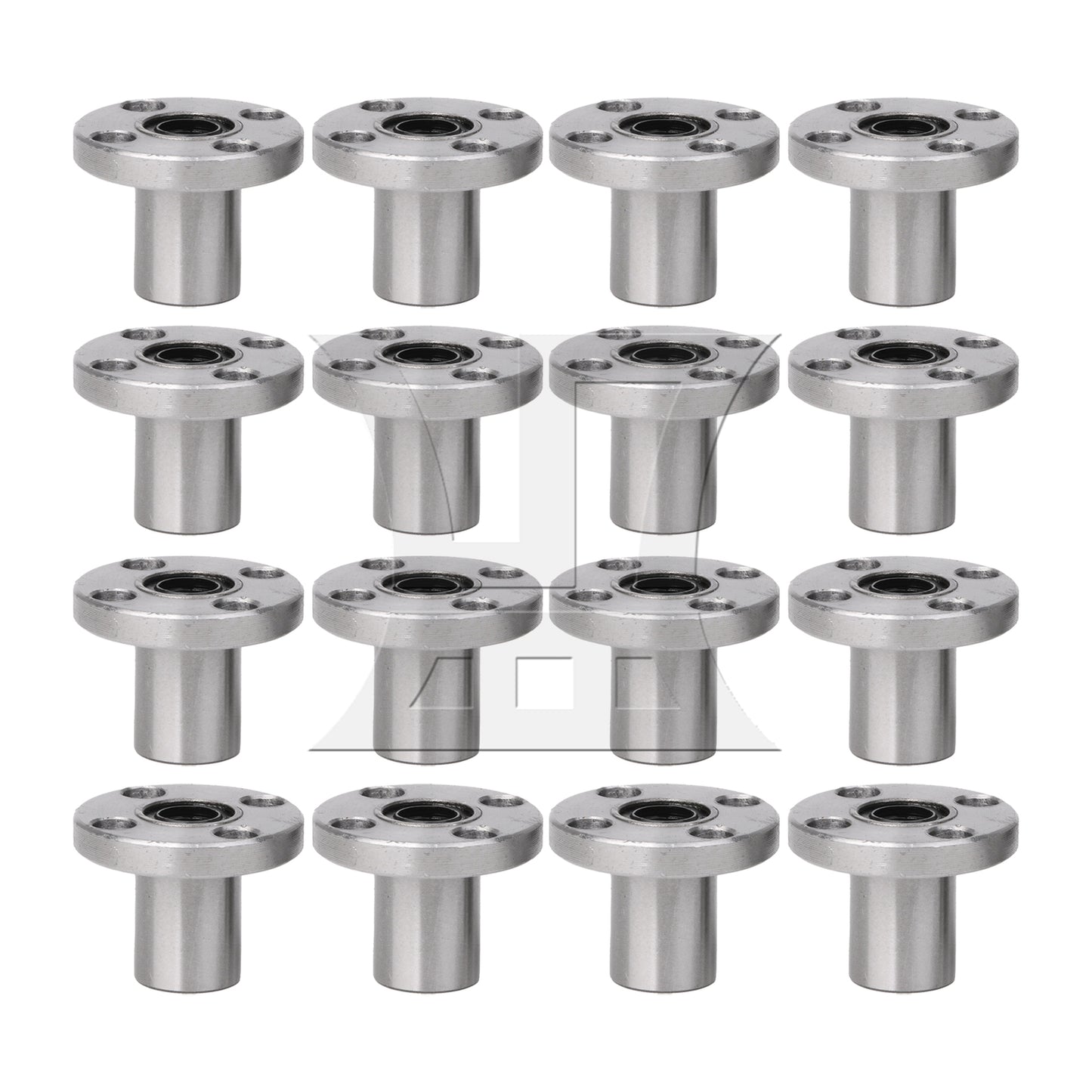 BQLZR  LMF8UU Round Flange Linear Bearing for 8mm Linear Shaft CNC Machine