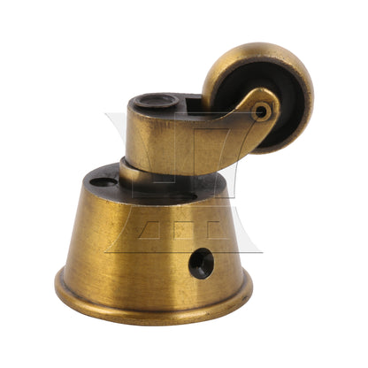 BQLZR Vintage Round Cup Caster 1.77" Dia for Table Chair Sofa with Screw