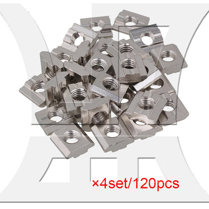 BQLZR 30x T Sliding Nut Drop In M8 for 30 Series European Aluminum Slot BQLZR