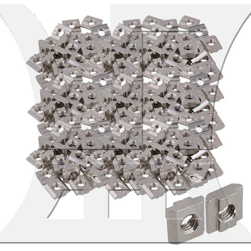 BQLZR 30x T Sliding Nut Drop In M8 for 30 Series European Aluminum Slot BQLZR