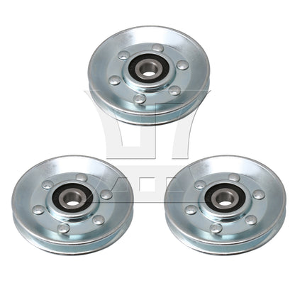 BQLZR Iron Bearing Steel Cable Wheel w/ 100 Feet Wire Rope Cable Railing Tool Set