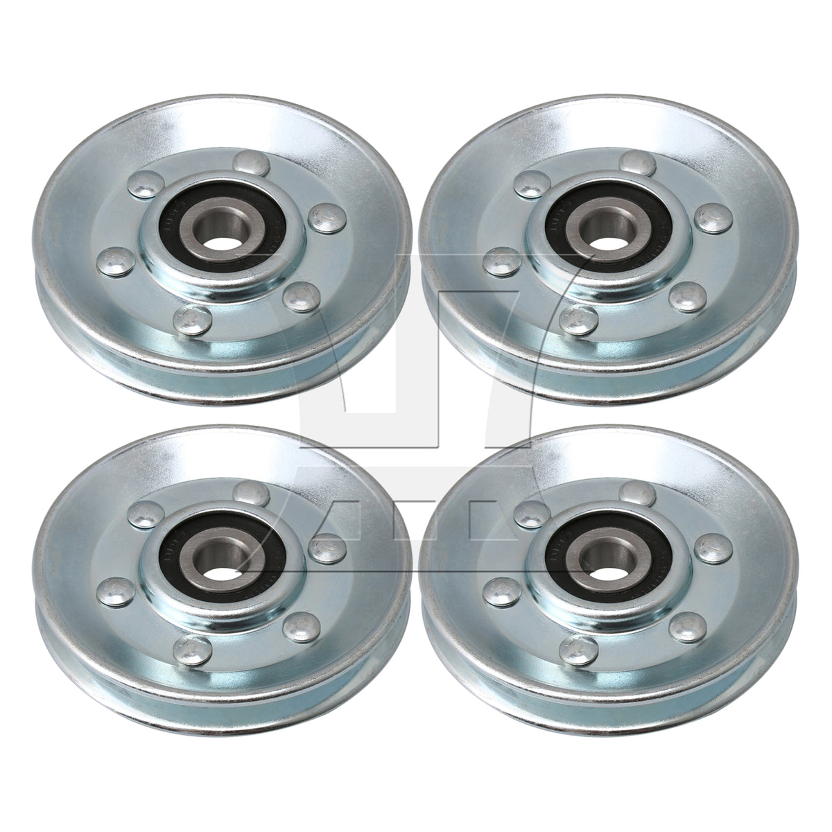 BQLZR Iron Bearing Steel Cable Wheel w/ 100 Feet Wire Rope Cable Railing Tool Set