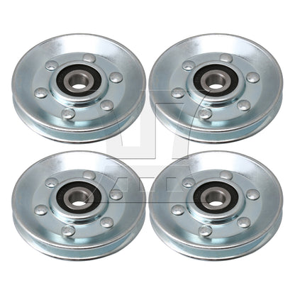 BQLZR Iron Bearing Steel Cable Wheel w/ 100 Feet Wire Rope Cable Railing Tool Set