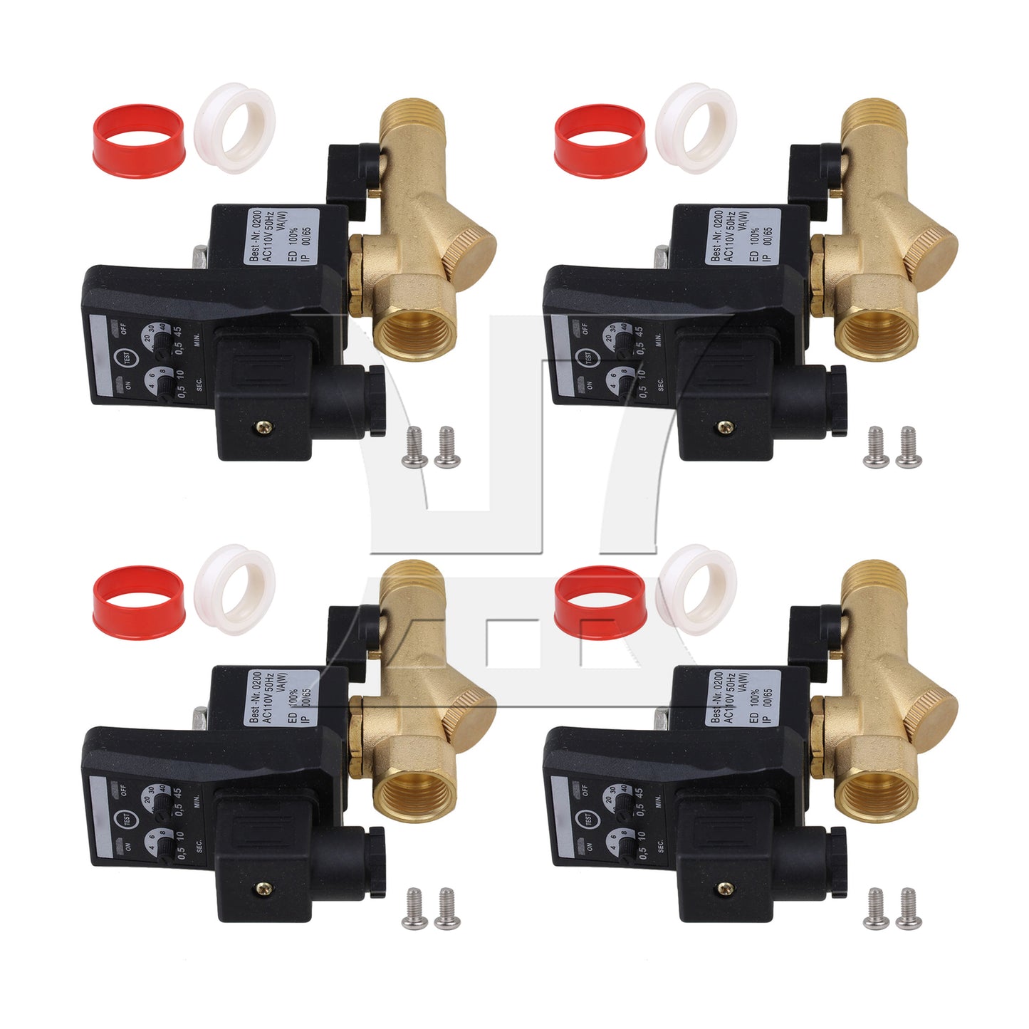 BQLZR  1/2inch AC110V Automatic Timed Water Drain Valve for Air Compressor