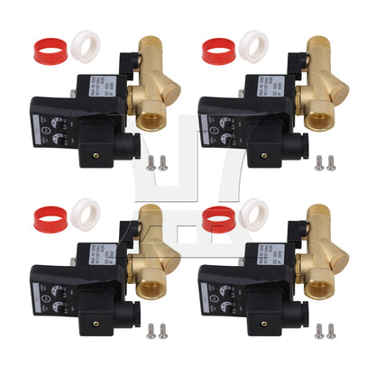 BQLZR  1/2inch AC110V Automatic Timed Water Drain Valve for Air Compressor