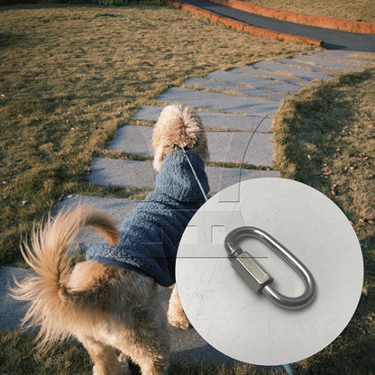 BQLZR Stainless Steel Chain Connectors Threaded Locking Link Clips for Rope Connecting M4