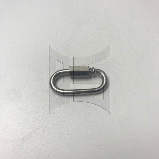BQLZR Stainless Steel Chain Connectors Threaded Locking Link Clips for Rope Connecting M4