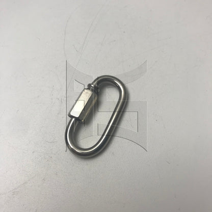 BQLZR Stainless Steel Chain Connectors Threaded Locking Link Clips for Rope Connecting M4