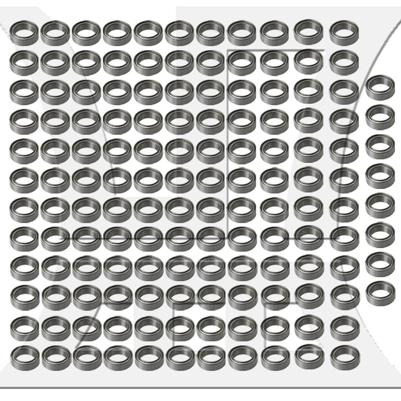 BQLZR  Bearing Steel Micro Mini Miniature Groove Ball Bearings MR128ZZ 8x12x3.5mm