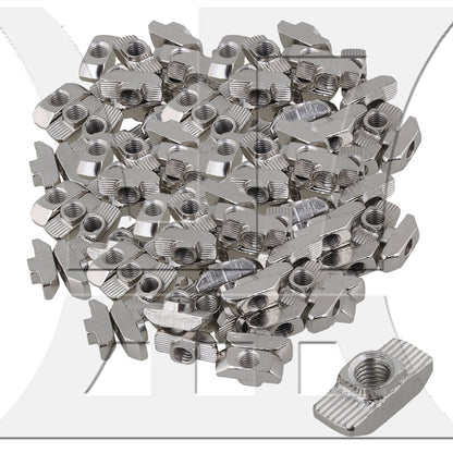 BQLZR Drop In T-Nut M6 Thread for 40 Series European Aluminum Slot