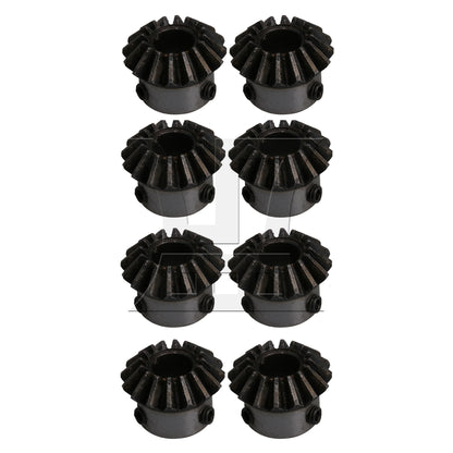 BQLZR 10mm Hole Diameter Steel Bevel Gears 1.5 Module 16 Teeth