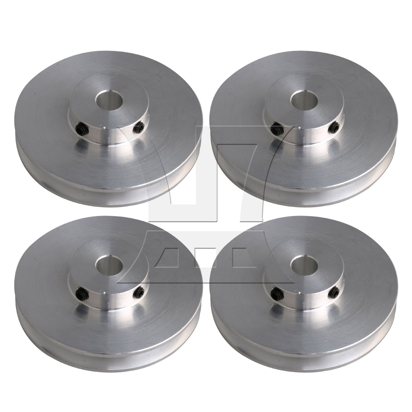 BQLZR  Single Groove Pulley 8mm Fixed Bore for Motor Shaft 3-5mm V Shape Belt