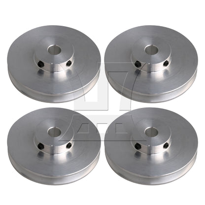 BQLZR  Single Groove Pulley 8mm Fixed Bore for Motor Shaft 3-5mm V Shape Belt