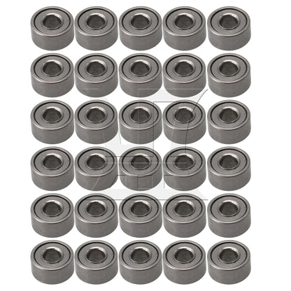 BQLZR  Bearing Steel Metal Miniature Micro Ball Bearing MR52ZZ Pack of 10