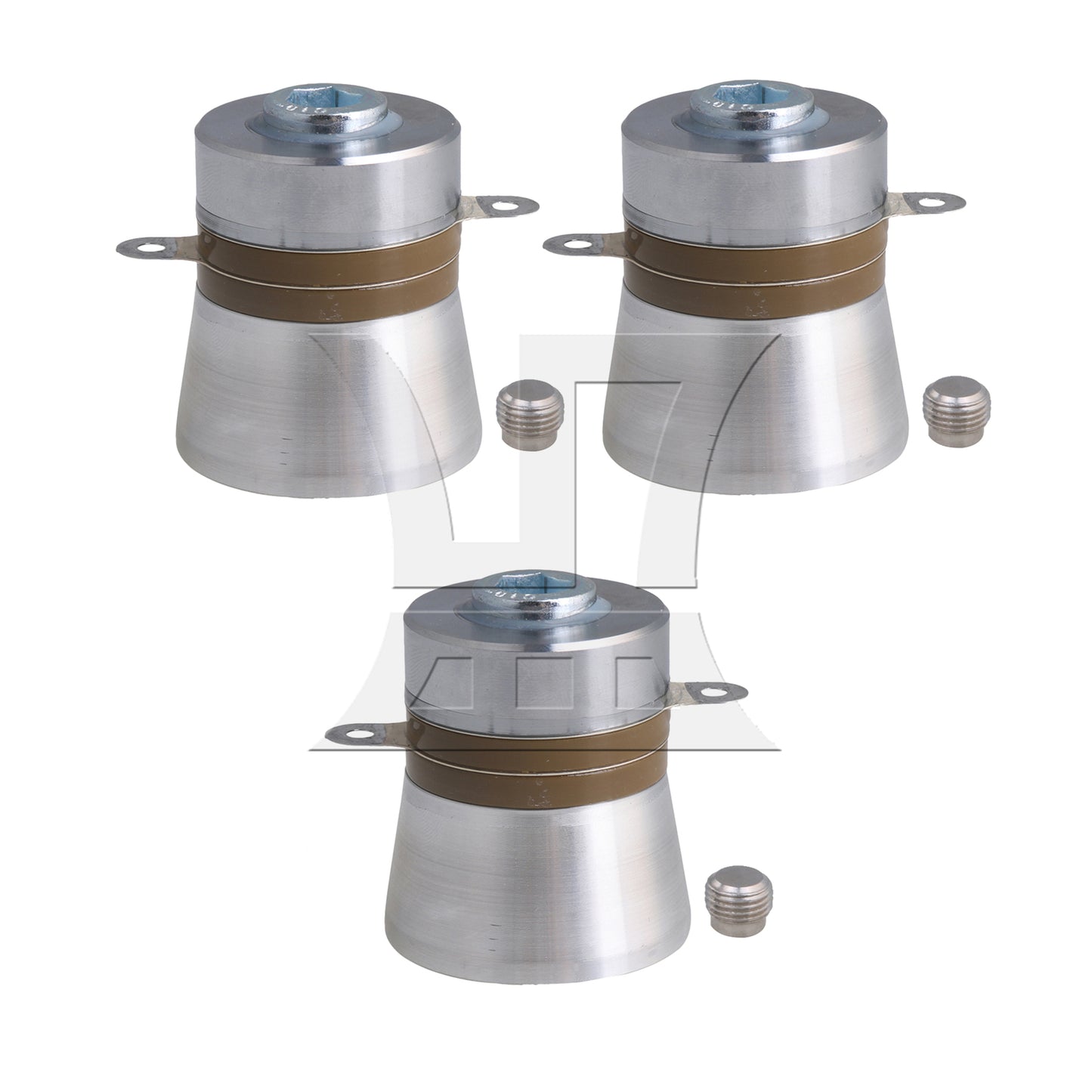 BQLZR 2Pieces Ultrasonic Transducer 60W 40kHZ 100W 28kHZ Kit for Plating Equipment
