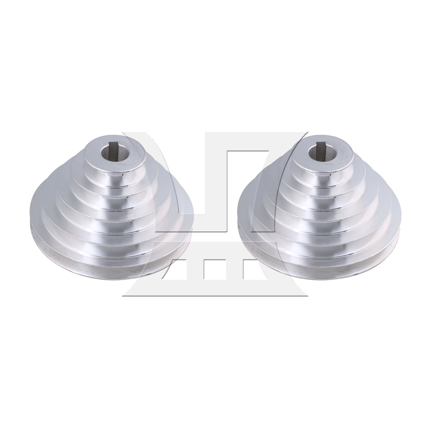 BQLZR 24mm Bore 5 Step A Type V-Belt Pagoda Pulley Belt Outter Dia 54-150mm