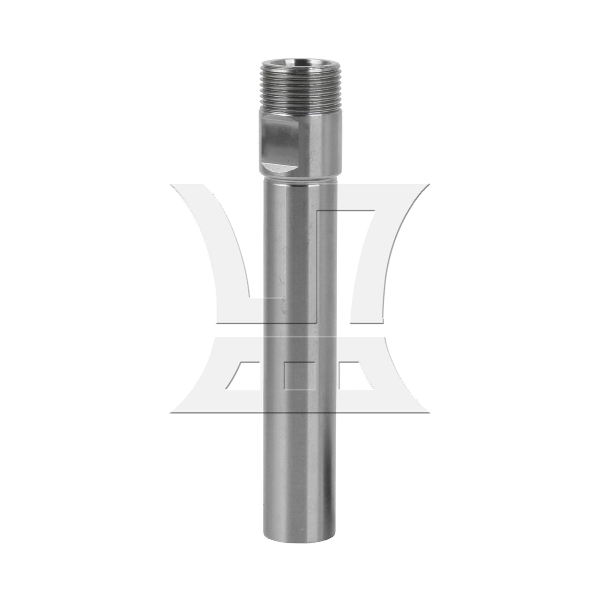 BQLZR 2 Pieces C20-ER16A-100L Straight Collet Milling Chuck Holder 2cm x 10cm Silver