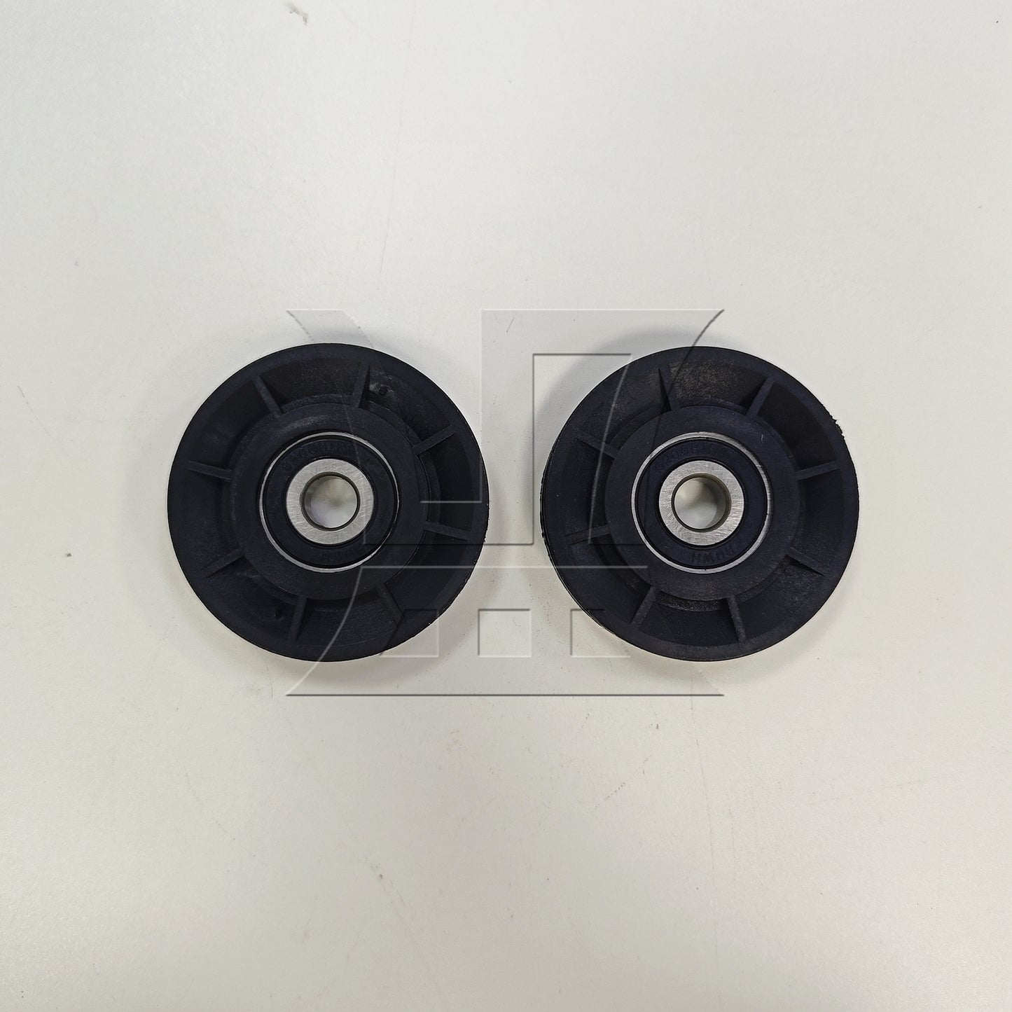 BQLZR Black Bearing Pulley Cable Wheel 6x1x1.2cm for Gym Equipment Parts