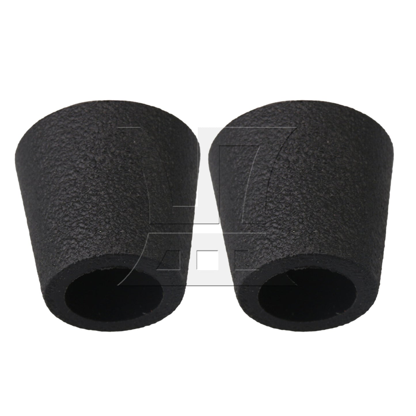 BQLZR  Anti-Slip Synthetic Rubber Table Chair Leg Tips Caps 1x2.1x0.22cm