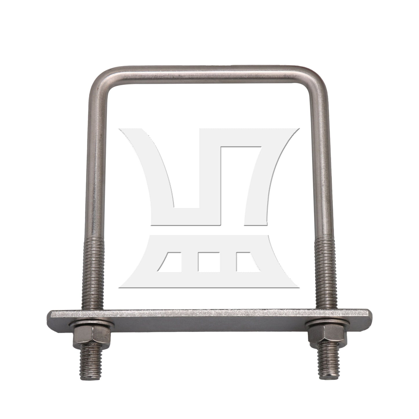 BQLZR M8 Stainless Steel Square U-Bolt 2.95" x 4.72" for Sailboat Trailer