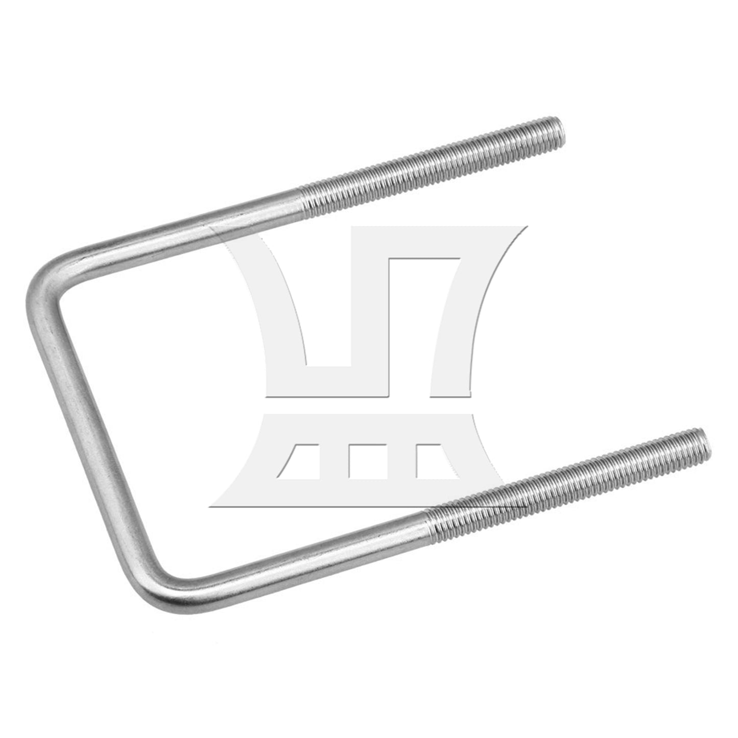 BQLZR M8 Stainless Steel Square U-Bolt 2.95" x 4.72" for Sailboat Trailer