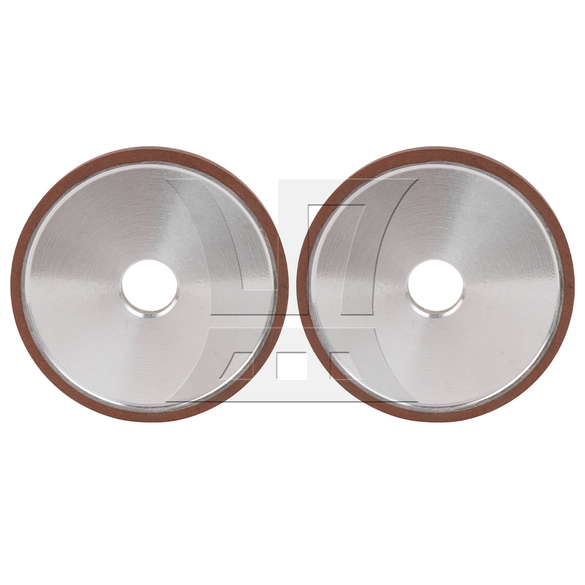 BQLZR 2 Pieces Grinding Disc Wheel 180 Grit Metal Processing Tool 3.93 x 0.39 inch