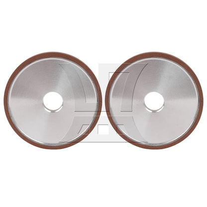 BQLZR 2 Pieces Grinding Disc Wheel 180 Grit Metal Processing Tool 3.93 x 0.39 inch
