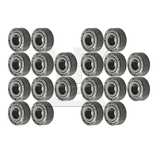 BQLZR Steel Miniature Ball Bearing MR104ZZ 4mmx10mmx4mm for Power Tools
