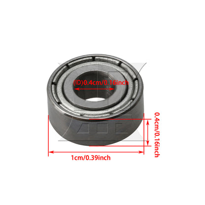 BQLZR Steel Miniature Ball Bearing MR104ZZ 4mmx10mmx4mm for Power Tools