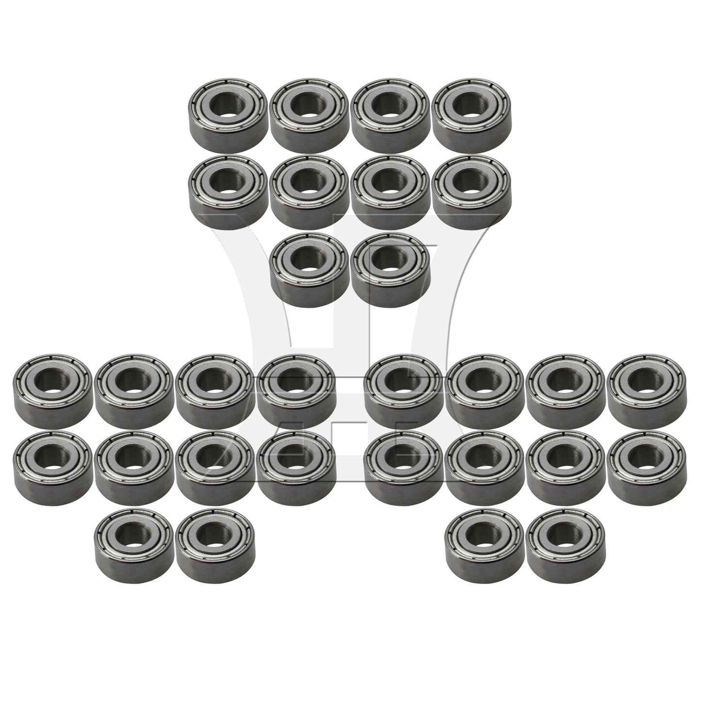 BQLZR Steel Miniature Ball Bearing MR104ZZ 4mmx10mmx4mm for Power Tools