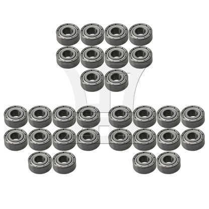 BQLZR Steel Miniature Ball Bearing MR104ZZ 4mmx10mmx4mm for Power Tools
