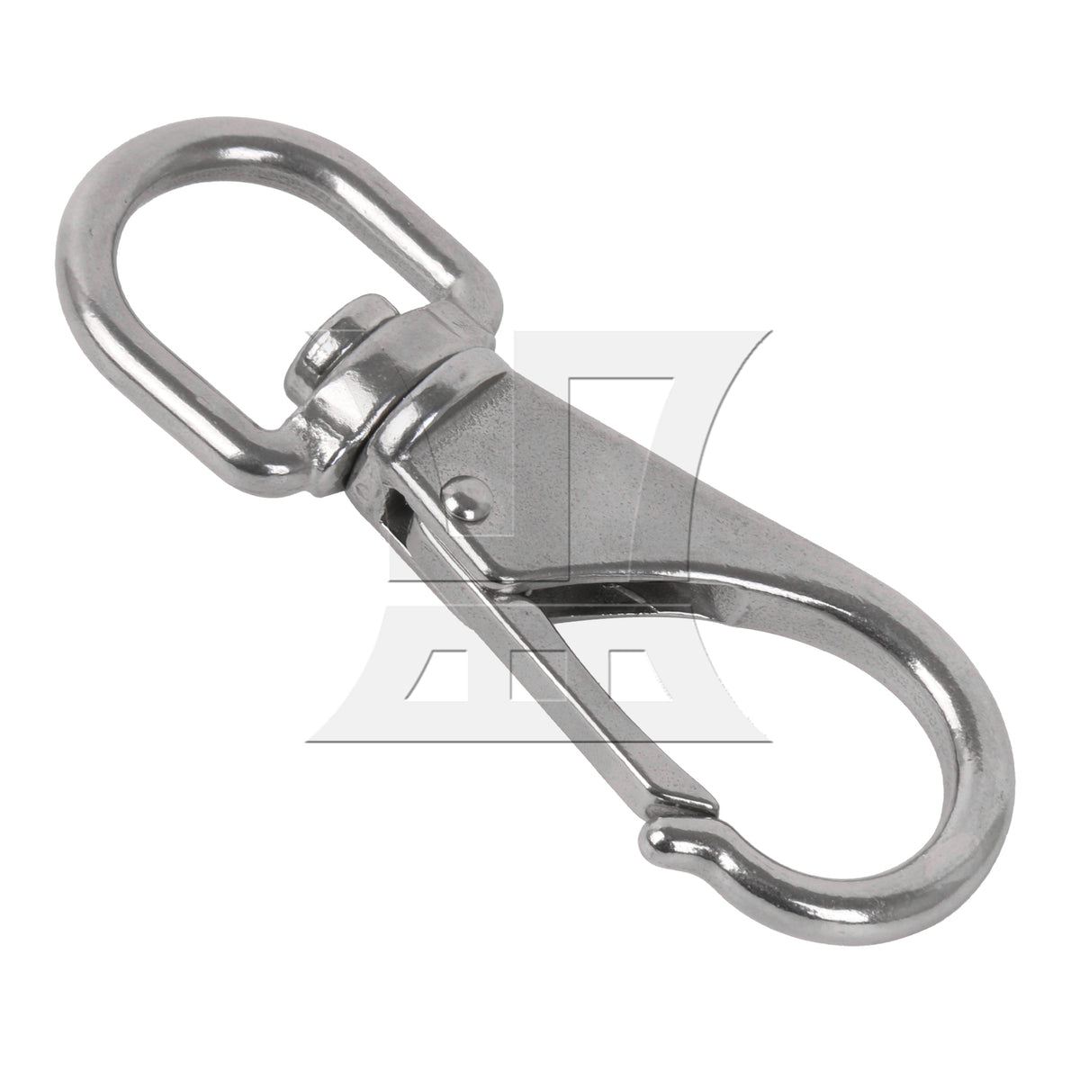 BQLZR 3PCS 304 stainless steel universal spring buckle rigging 2#