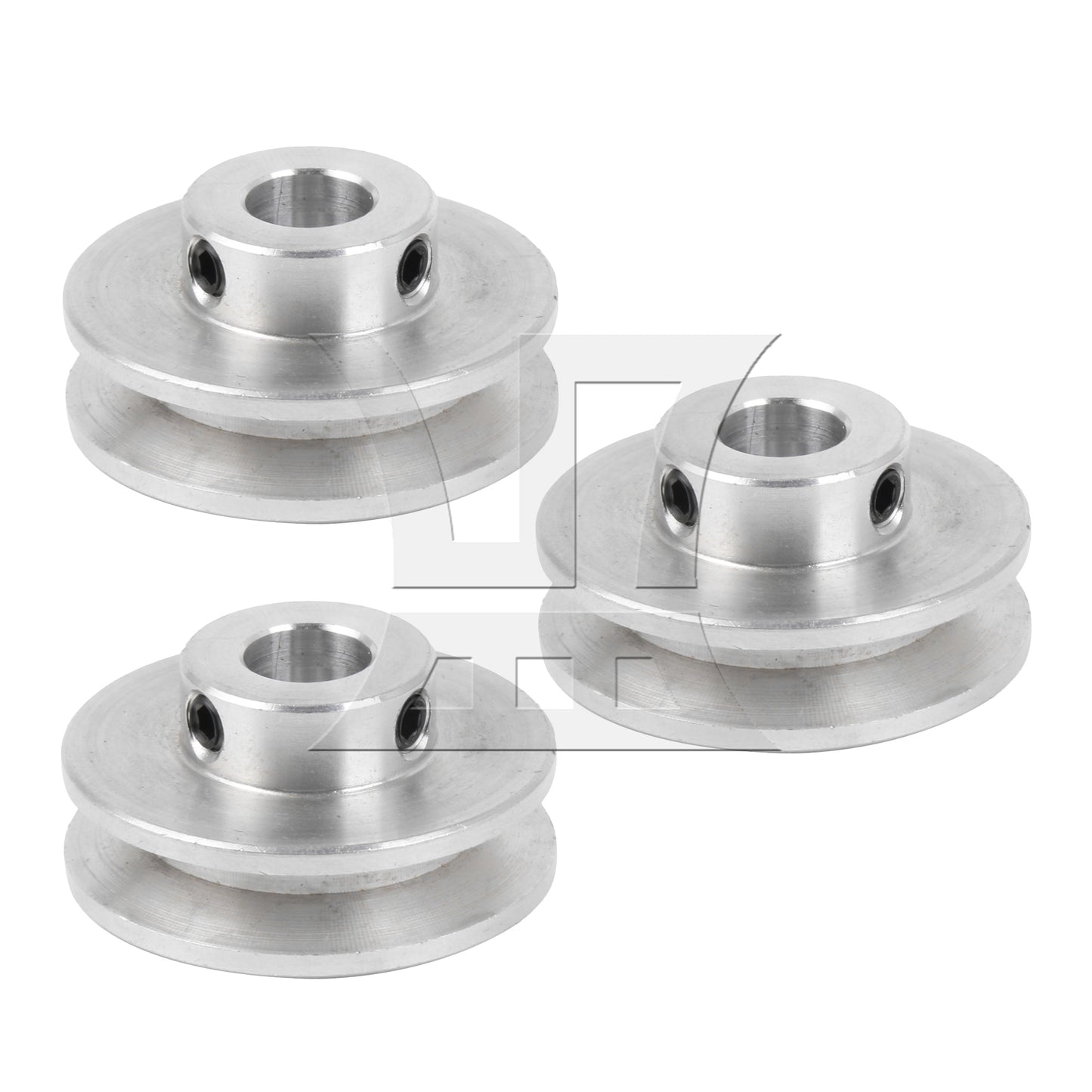 BQLZR Single Groove Pulley 31mm 8mm for Drilling Machine w/ 3.28ft Transmission Belt