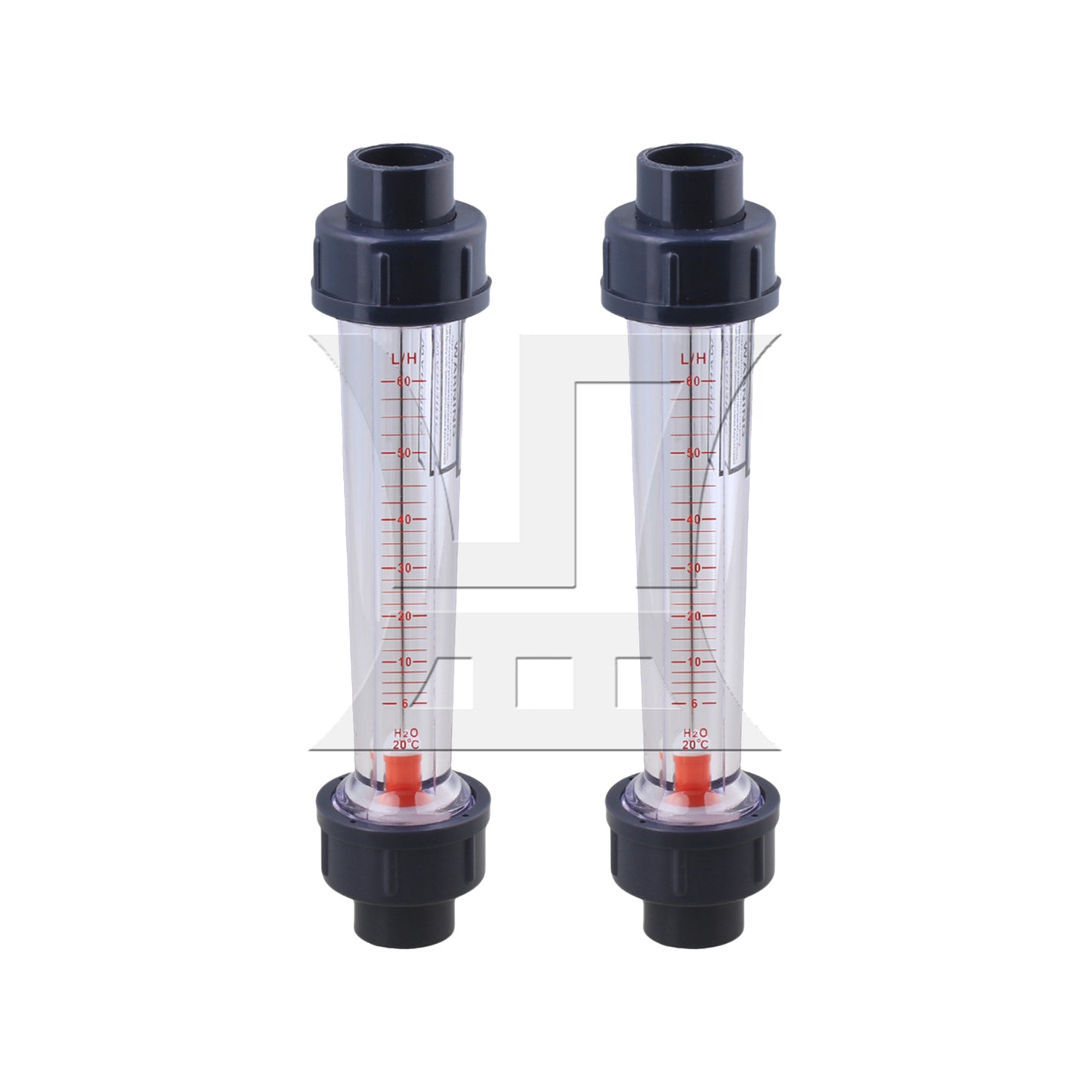 BQLZR  LZS-15 Plstic Water Flow Meter 6-60L/H for Flow Monitoring of Small Cooling Systems