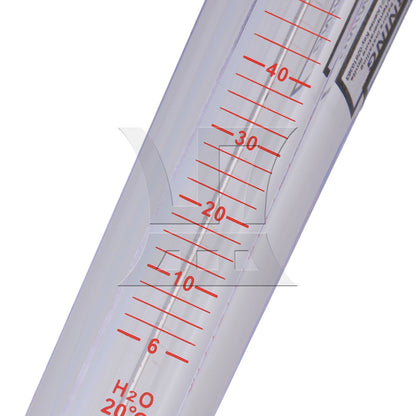BQLZR  LZS-15 Plstic Water Flow Meter 6-60L/H for Flow Monitoring of Small Cooling Systems