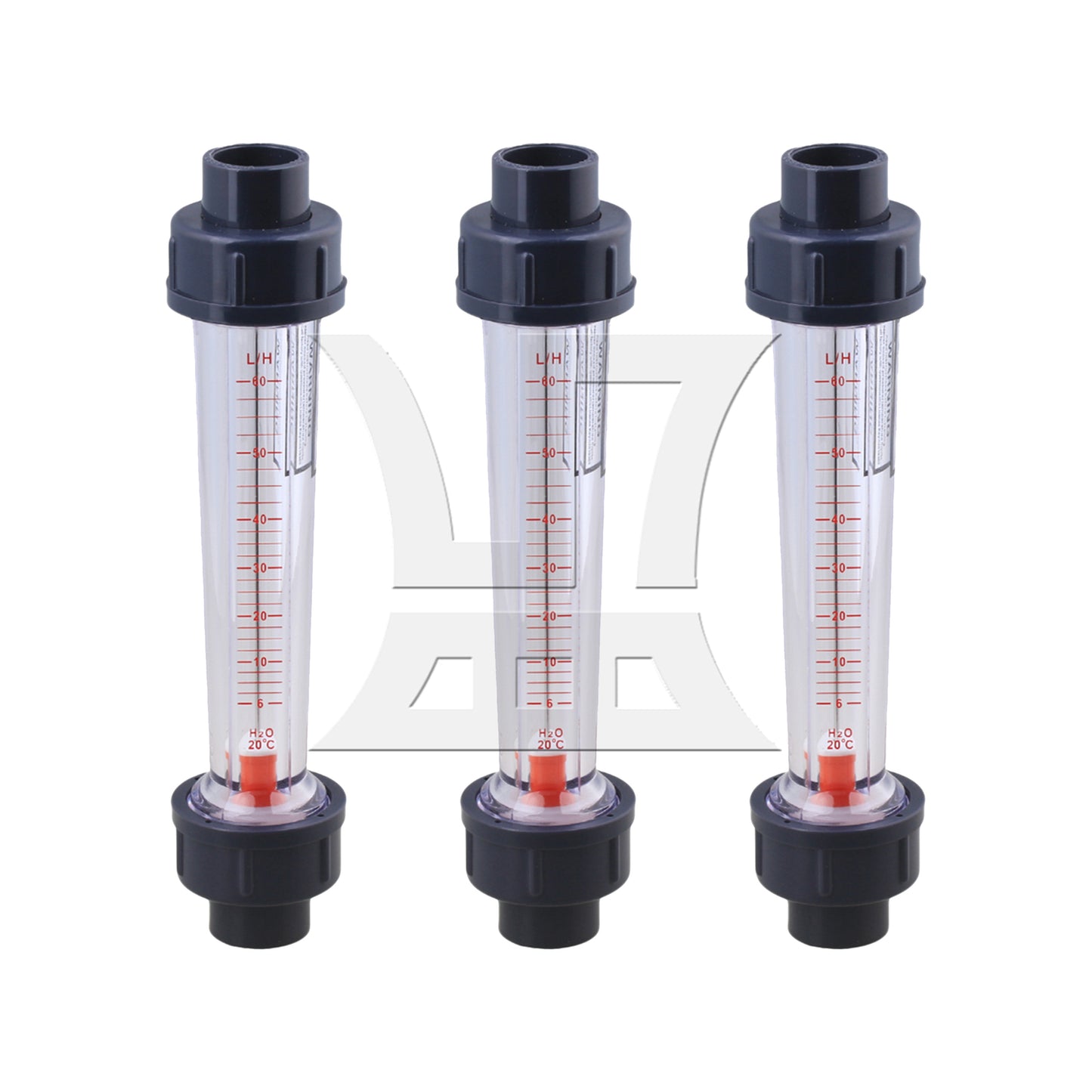 BQLZR  LZS-15 Plstic Water Flow Meter 6-60L/H for Flow Monitoring of Small Cooling Systems