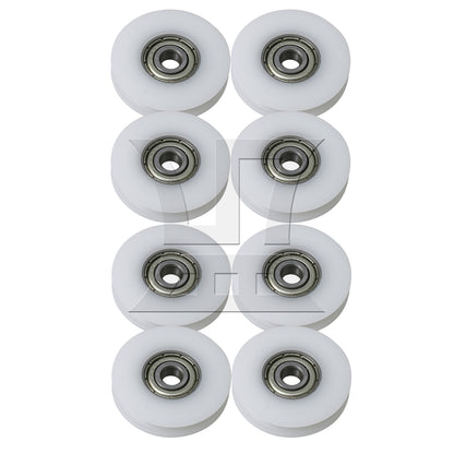 BQLZR 5mmx30mmx6mm Embedded U Shape Steel Sealed Shielded Ball Bearing