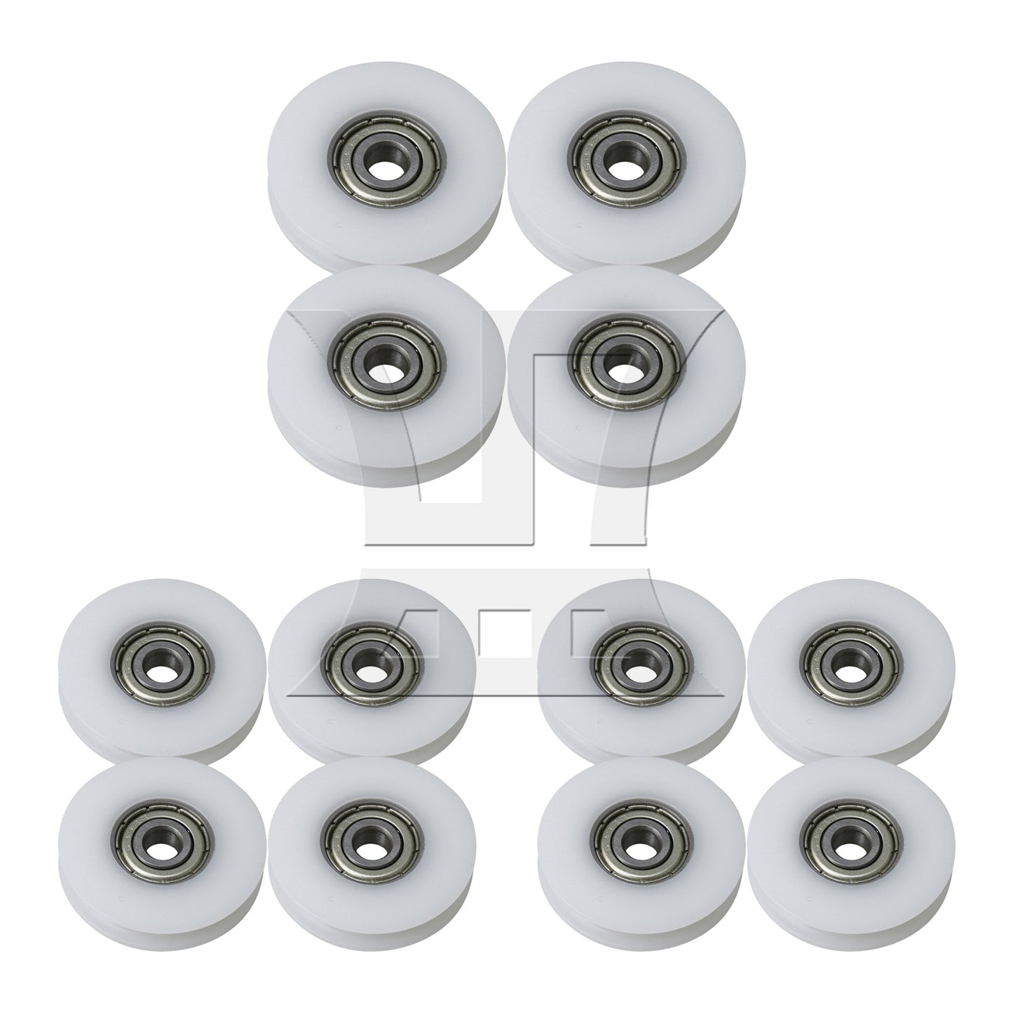 BQLZR 5mmx30mmx6mm Embedded U Shape Steel Sealed Shielded Ball Bearing