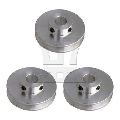 BQLZR Single Groove Shape Pulleys 10 mm Bore for Motor Shaft 3-5 mm Belt
