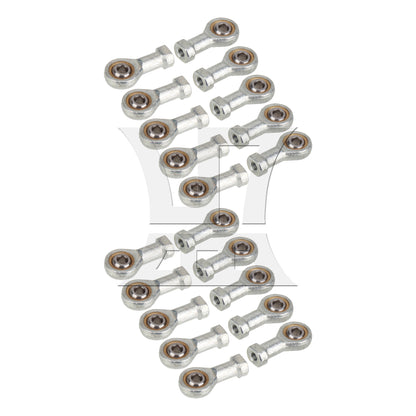 BQLZR 10pcs High Precision 5mm Female Metric Threaded Rod End Joint Bearing